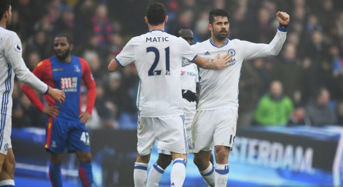 Crystal Palace 0-1 Chelsea: Diego Costa’s 50th Blues goal seals 11th straight win