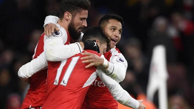 Olivier Giroud and Alexis Sanchez Re-ignite Arsenal Title Bid