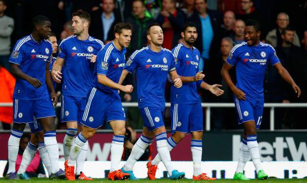 Chelsea Too Strong For Stoke City