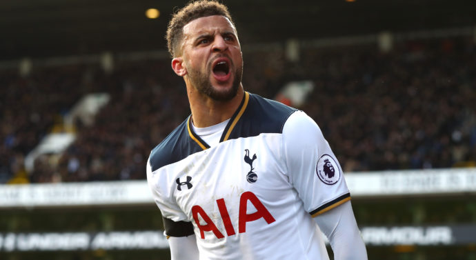 Tottenham attach a price tag of £45m to Kyle Walker as his future remains undecided