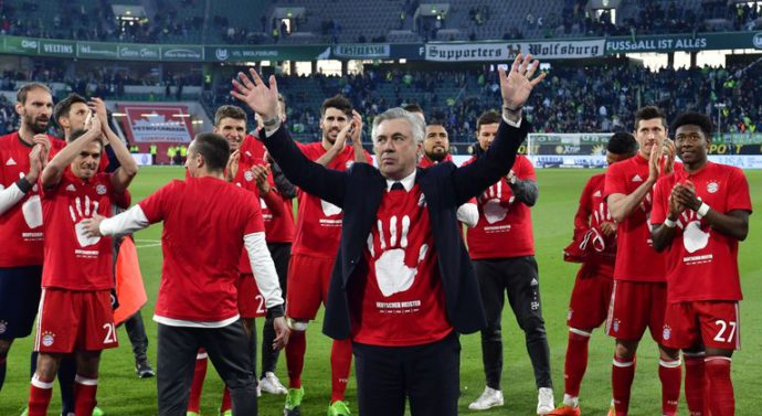 Bayern Munich secures fifth consecutive Bundesliga title with win over Wolfsburg