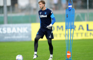 Leeds United's Goalkeeper Felix Wiedwald
