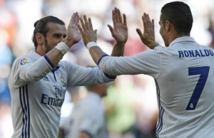 Gareth Bale and Cristiano Ronaldo